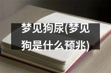 家里的狗狗死了有什么预兆(狗狗离世前几小时征兆有哪些)